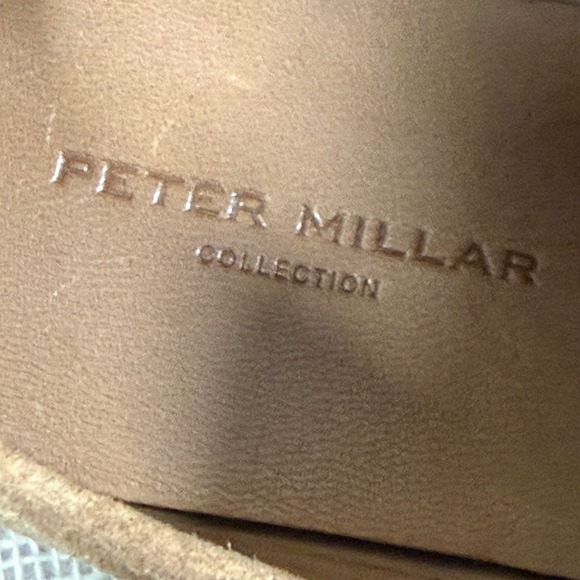 Peter Millar Collection Mens Tan Suede Slip On Chukka Made in Italy Mens 12 main image 5